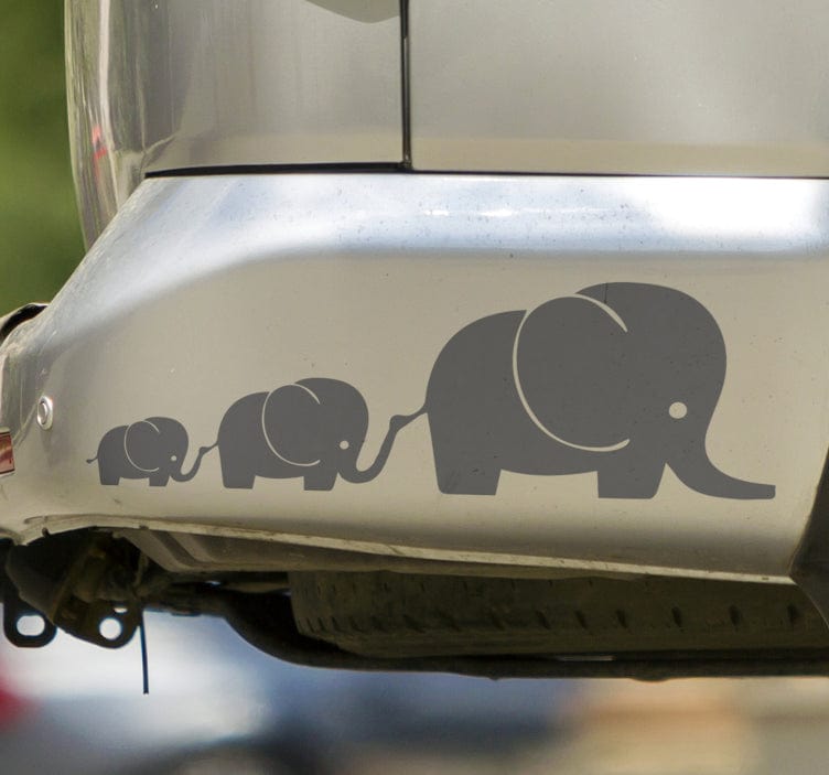 TeMaRo™ Vinyl Stickers Near Me - Elephant