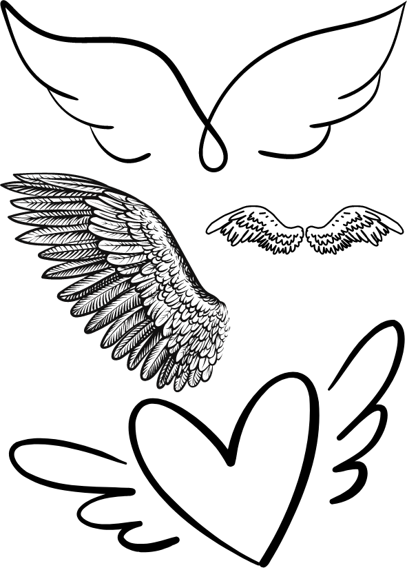 TeMaRo™ Wing Tattoo Ideas