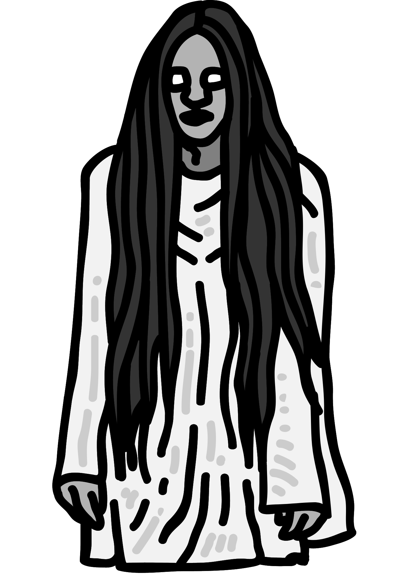 TeMaRo™ Woman Ghost Tattoo