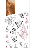 TeMaRo™ Women's Temporary Neck Tattoos - Butterfly