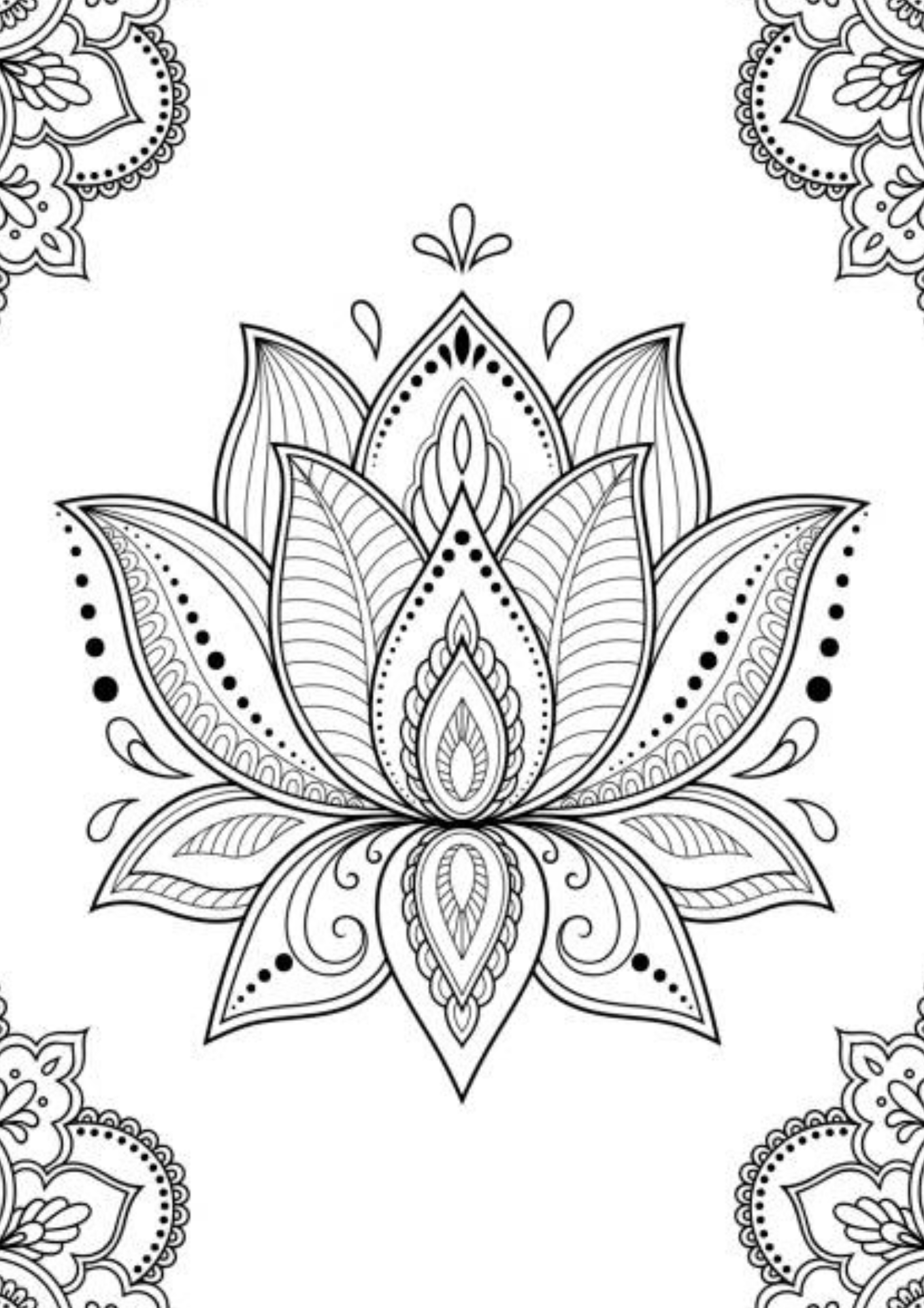 TeMaRo™ Women Tattoos Flowers - Mandala