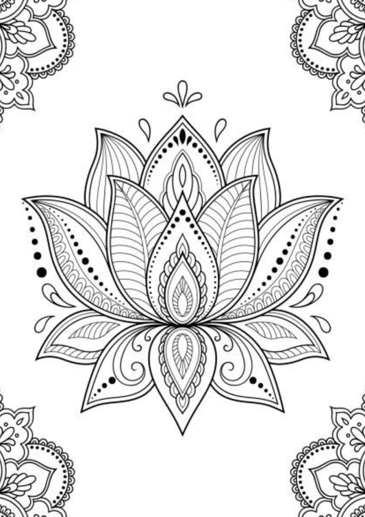 TeMaRo™ Women Tattoos Flowers - Mandala