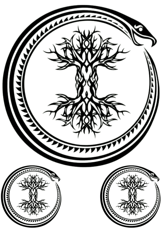 TeMaRo™ Women Tribal Tattoos - Tree of Life