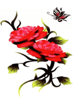 Temp Flower Tattoos Designs - TeMaRo™