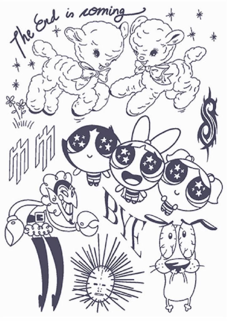 Temp Tattoo The End is Coming - TeMaRo™