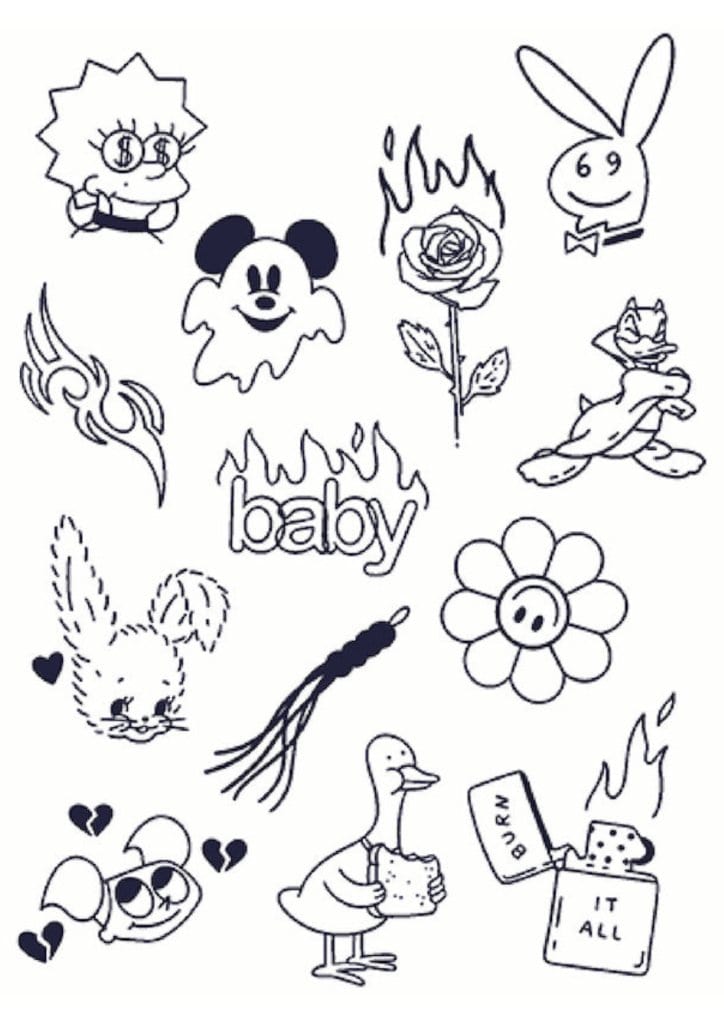 Temporary Baby Girl Tattoo - TeMaRo™