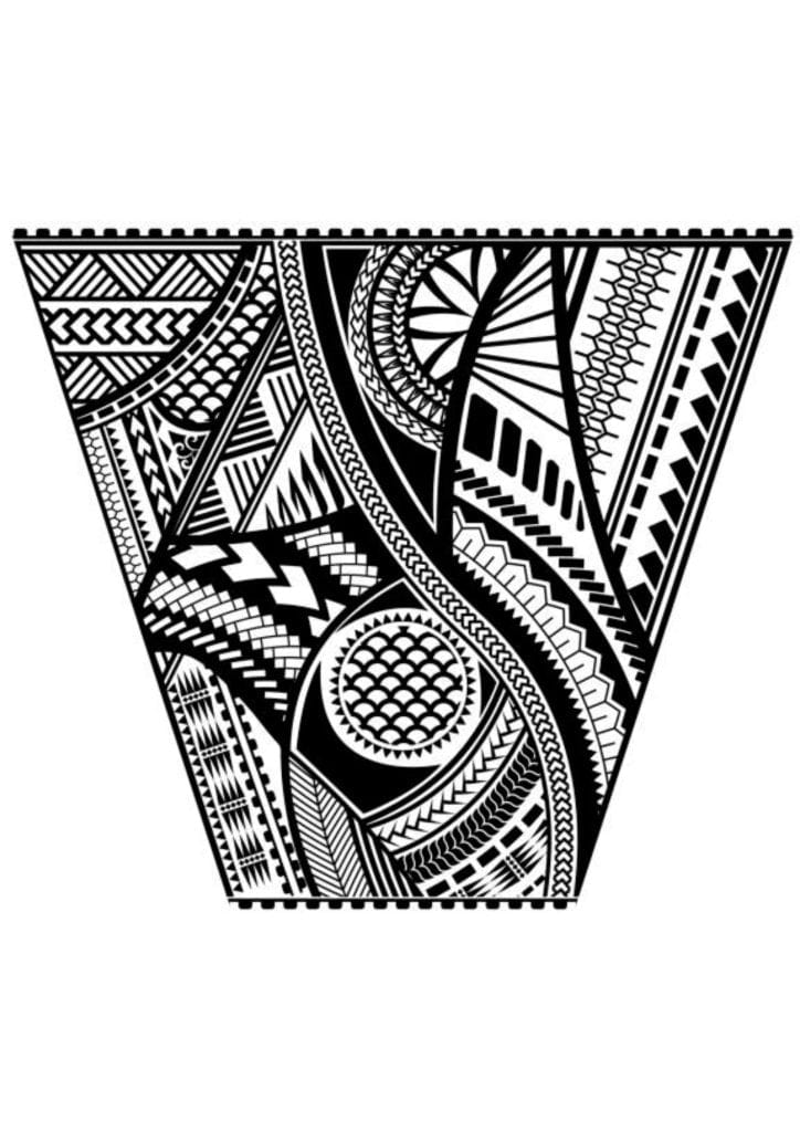 Temporary Back Tribal Tattoo - TeMaRo™