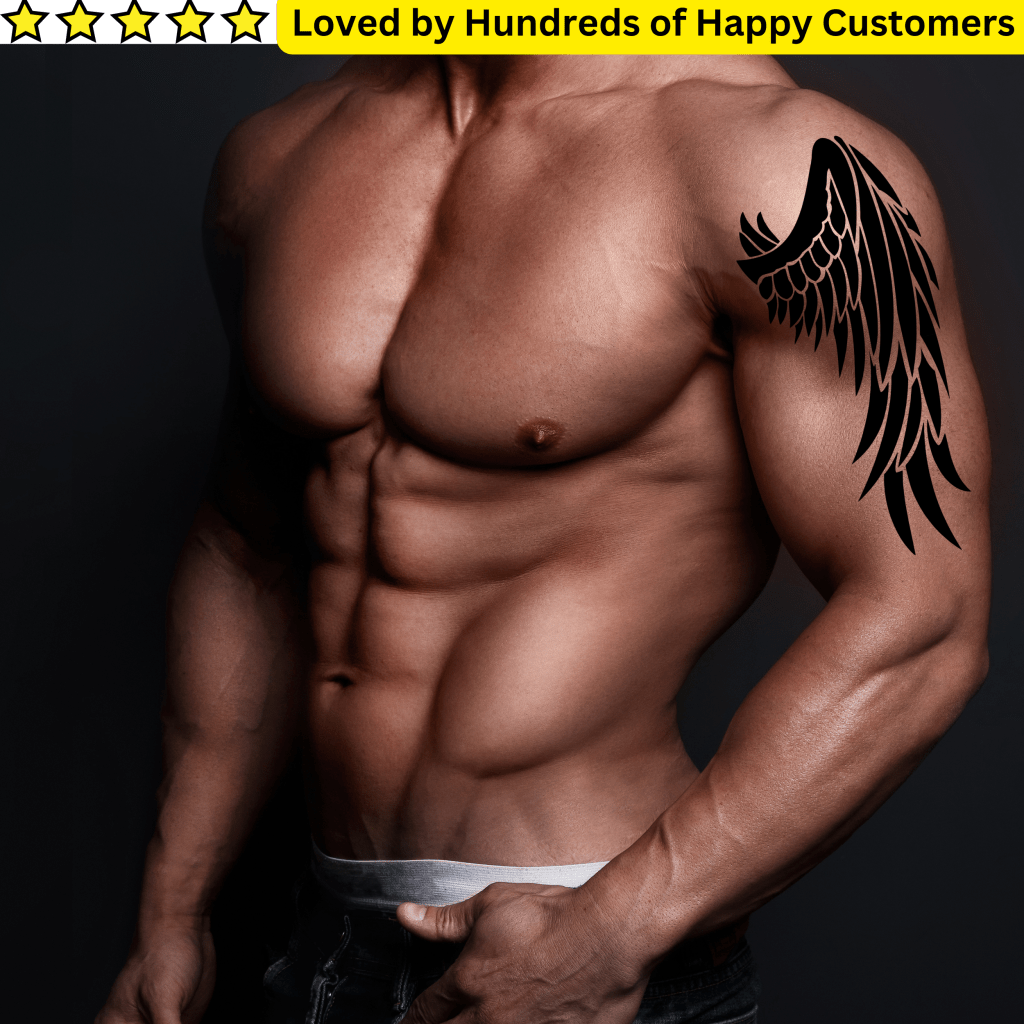 Temporary Tattoo Design for Men Wings - TeMaRo™ 🇿🇦