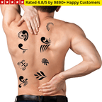 Temporary Tattoo Men Design - TeMaRo™