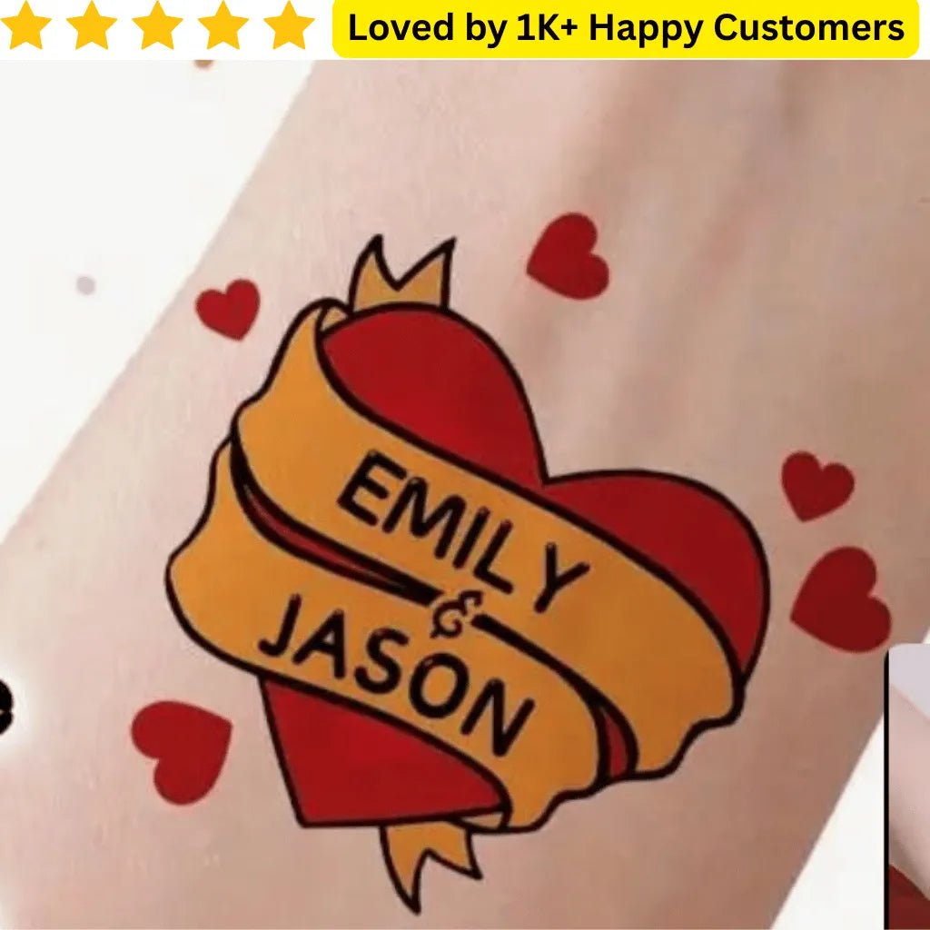Temporary Tattoo Personalized | Custom Artwork - TeMaRo™ 🇿🇦