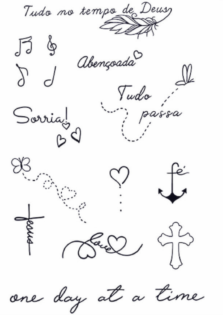 Temporary Tattoos Behind the Ear - TeMaRo™