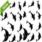 Temporary Tattoos for Kids Online - Dolphins Sheet - TeMaRo™