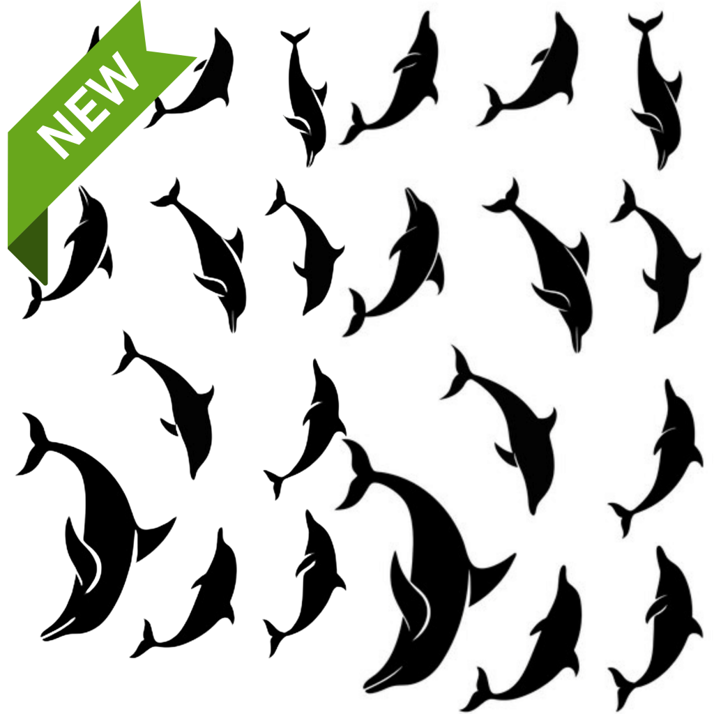 Temporary Tattoos for Kids Online - Dolphins Sheet - TeMaRo™