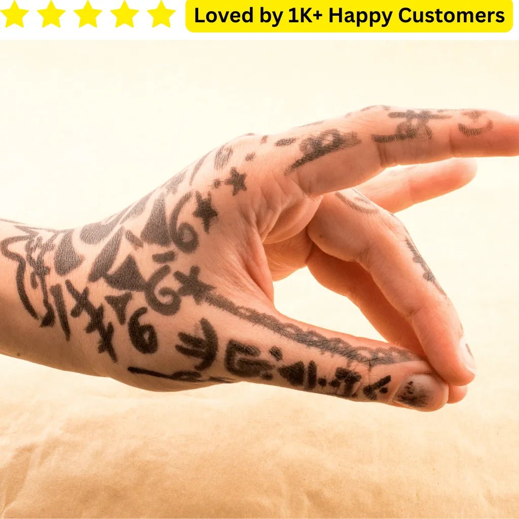 Tattoos Men Hand | Custom Temporary Tattoos - TeMaRo™ 🇿🇦