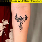 Phoenix Tattoo Arm – Bold, Fiery Temporary Tattoo 