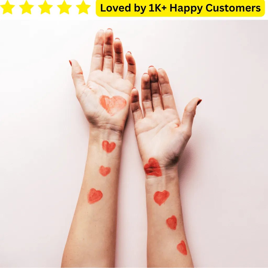 Hearts Tattoos | Custom Temporary Tattoos - TeMaRo™ 🇿🇦