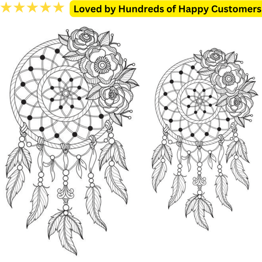 Thigh Tattoo Ladies - Dream Catcher