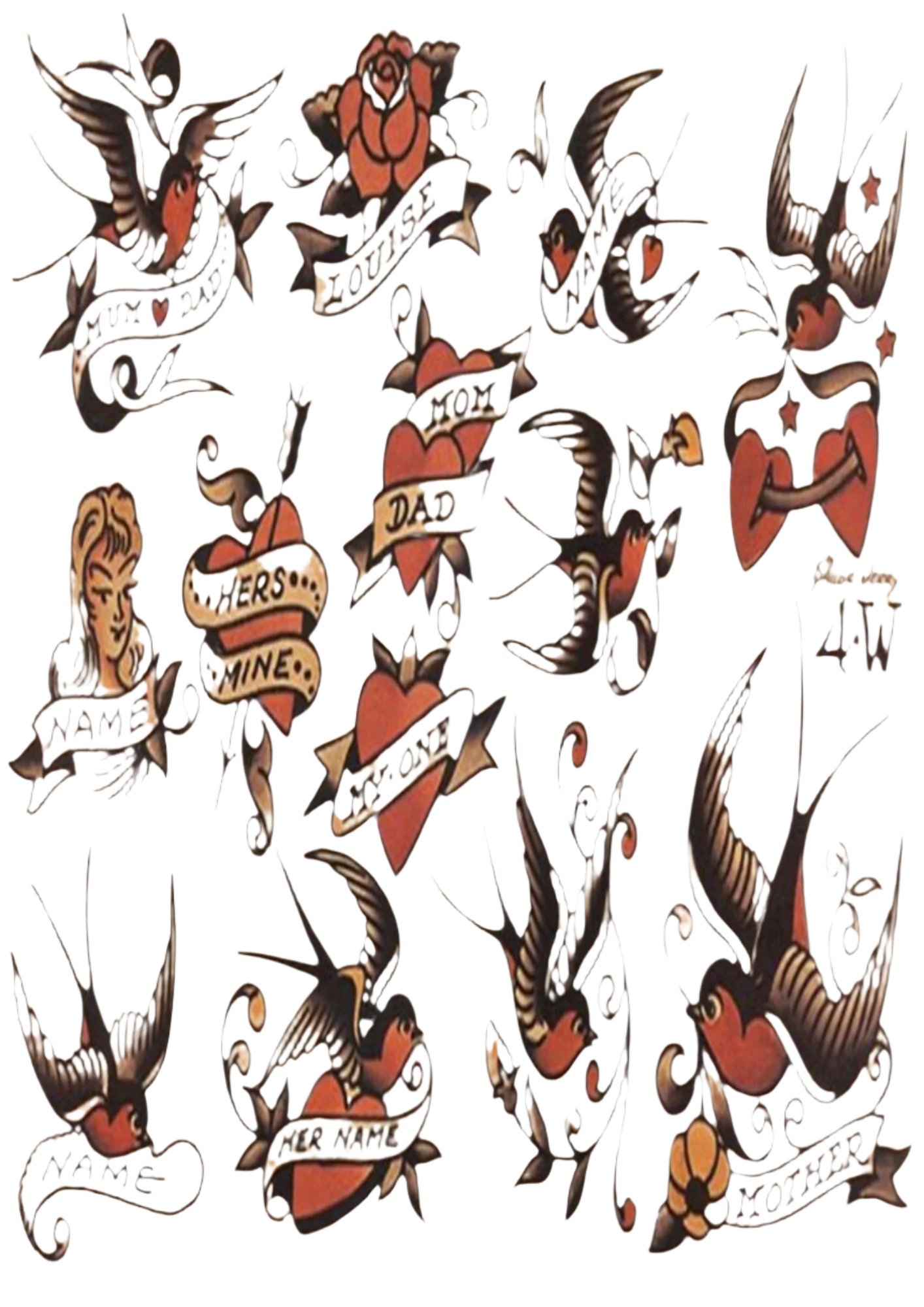 Sailor Jerry Small Tattoo Ideas