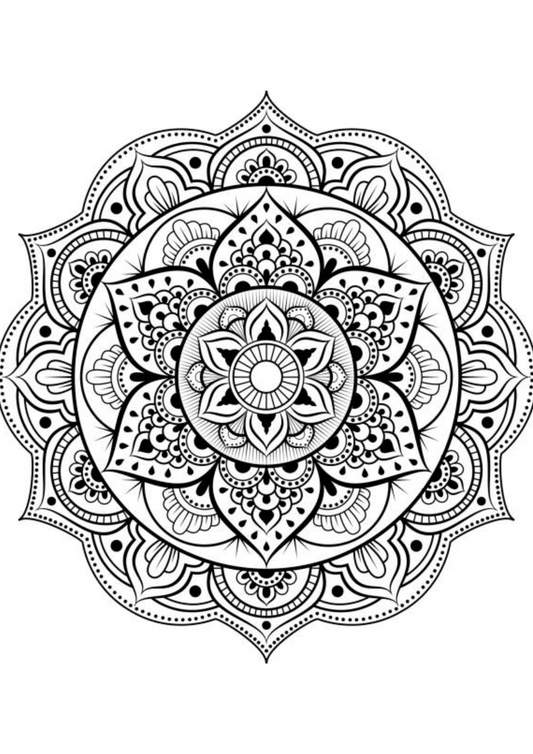 Mandala Tribal Tattoo for Ladies