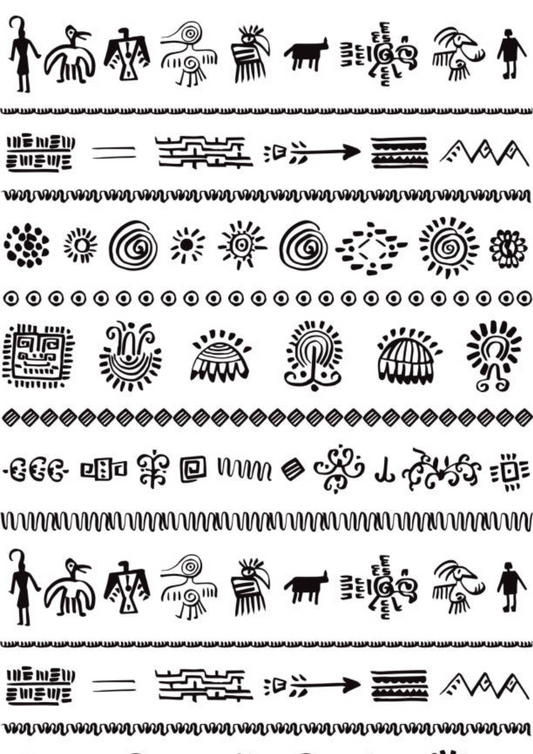 Temporary Tribal Tattoo Ideas Sheet