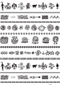 Temporary Tribal Tattoo Ideas Sheet