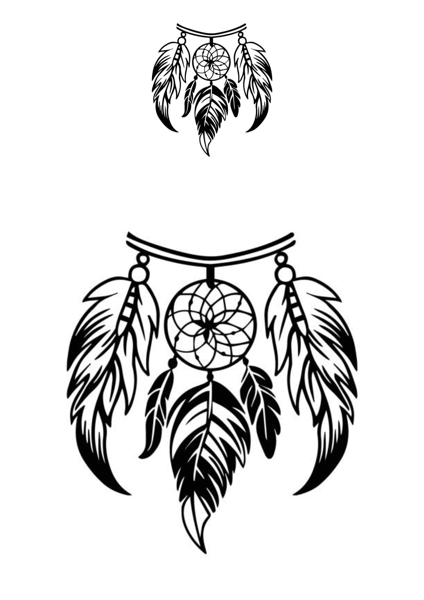 Dreamcatcher Tattoo Custom Ideas