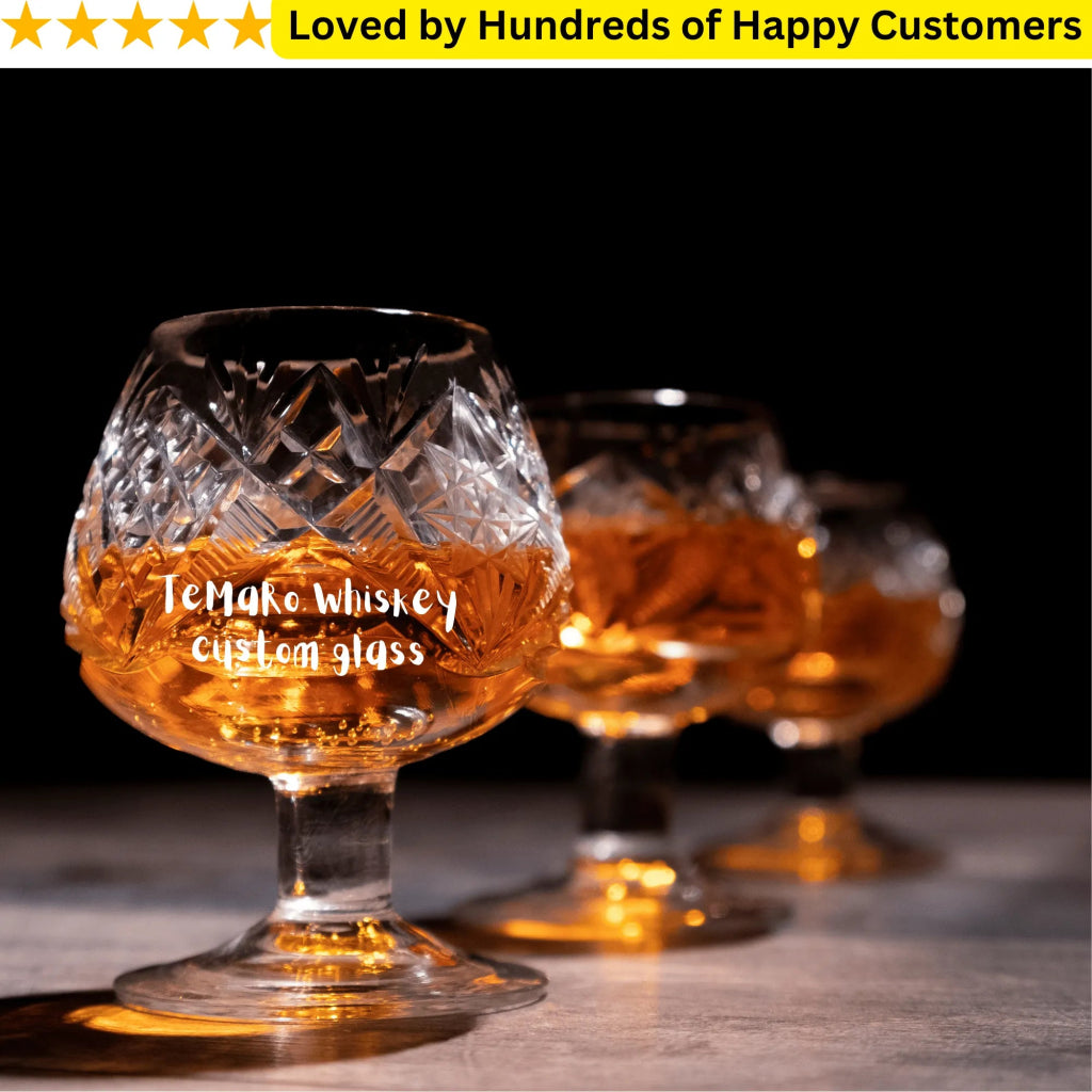 Transform Any Whiskey Glass into a Personalized Masterpiece - TeMaRo™
