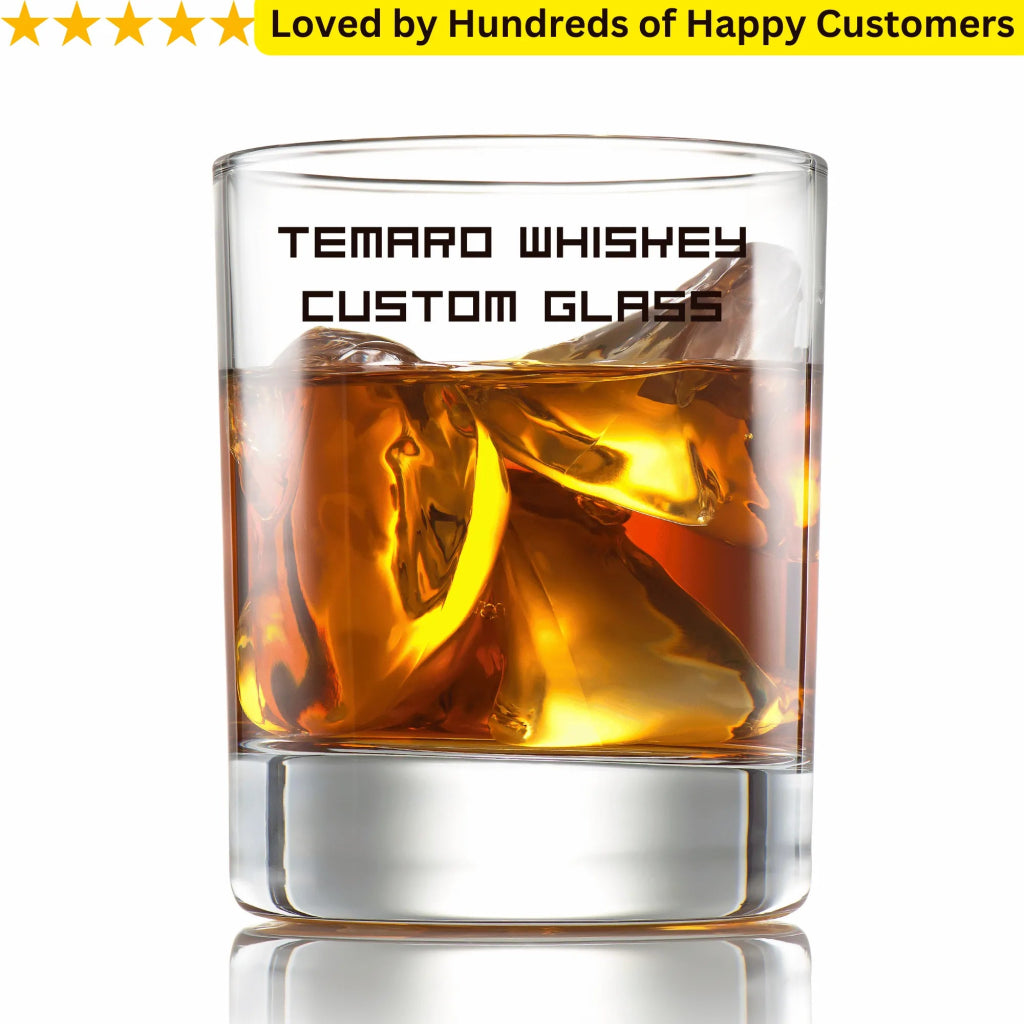 Transform Any Whiskey Glass into a Personalized Masterpiece - TeMaRo™