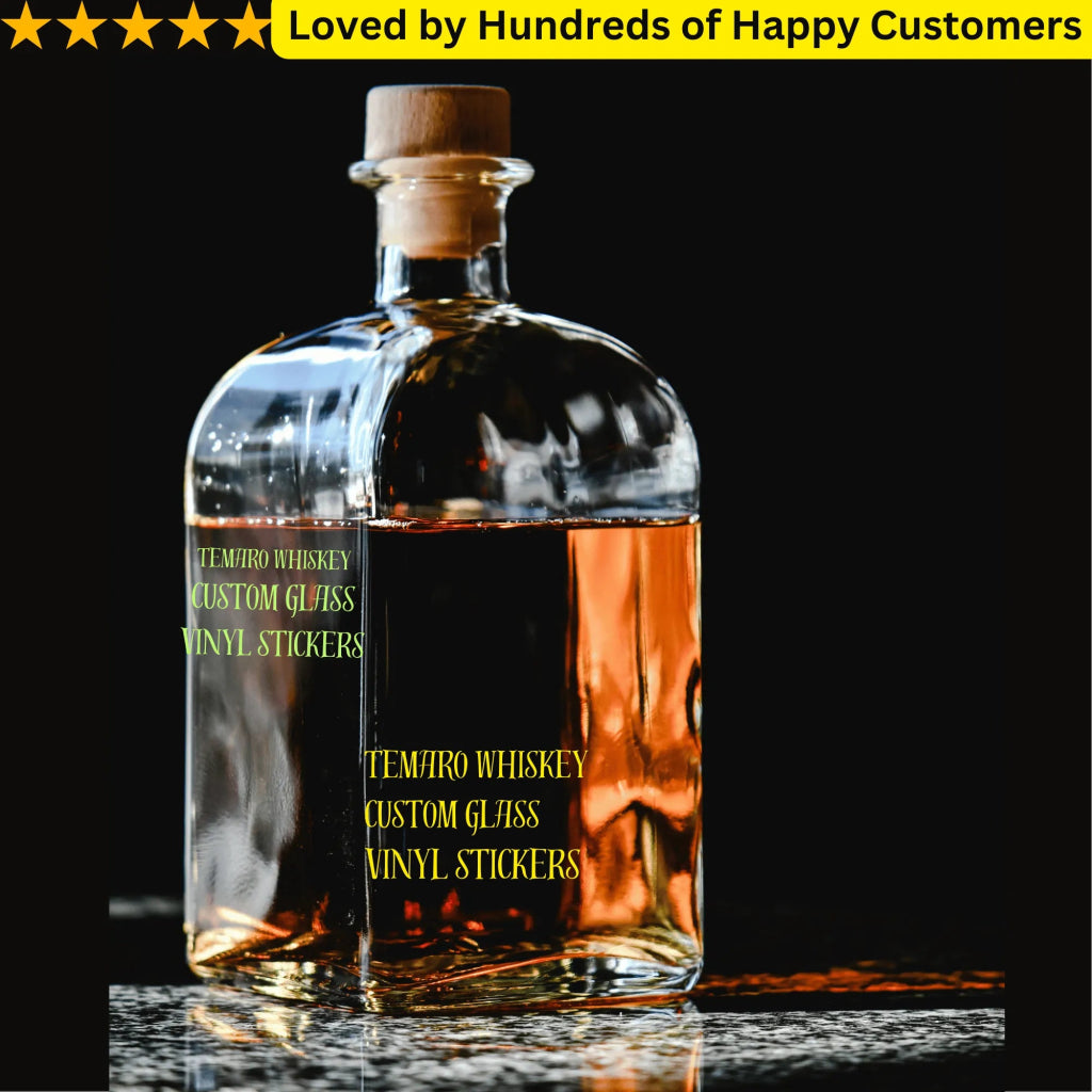 Transform Any Whiskey Glass into a Personalized Masterpiece - TeMaRo™
