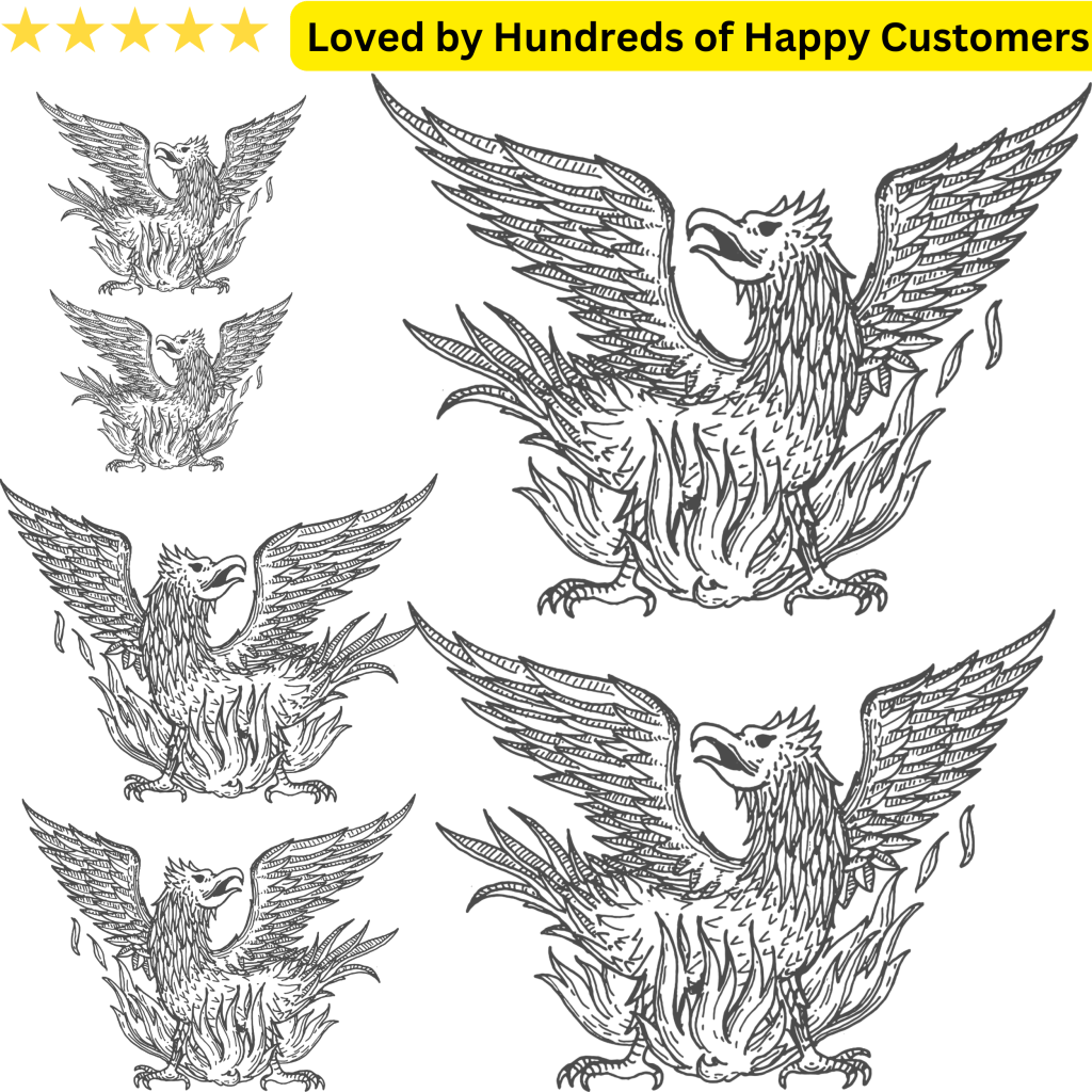 Tribal Phoenix Tattoo - TeMaRo™ 🇿🇦