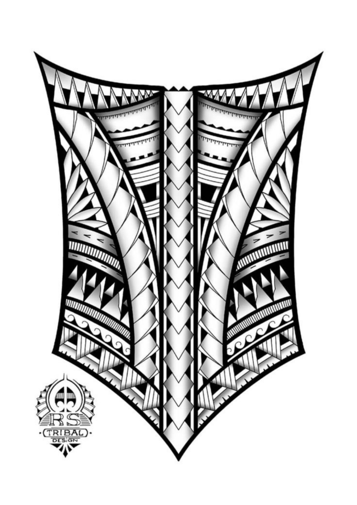 Tribal Tattoo for Back - TeMaRo™