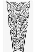 Tribal Tattoo for Hand - TeMaRo™ 🇿🇦