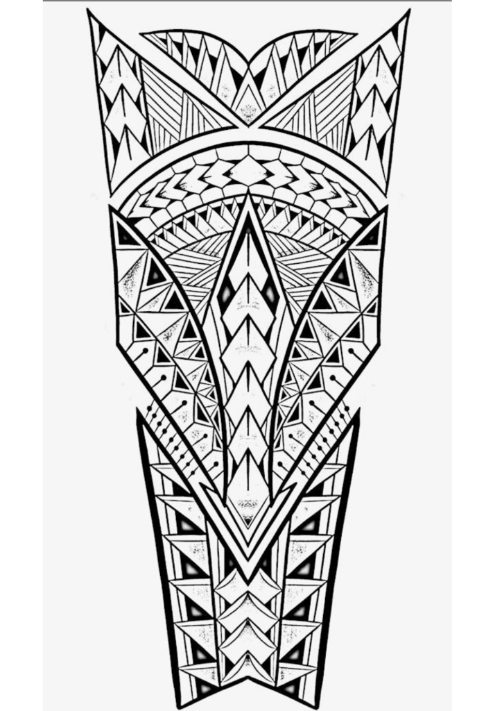 Tribal Tattoo for Hand - TeMaRo™ 🇿🇦
