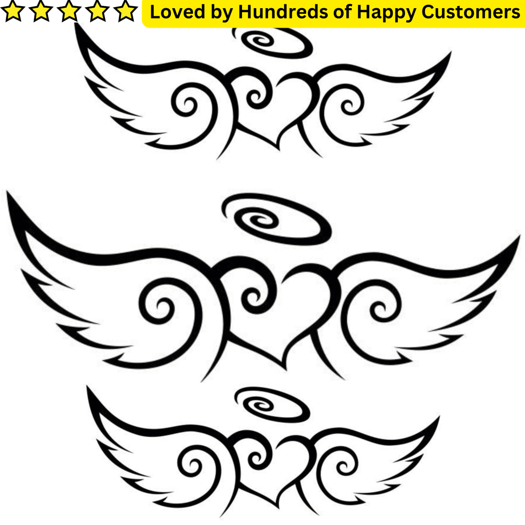 Tribal Tattoo for Women - Chest, Waistline, Collarbone, Underbreast - TeMaRo™