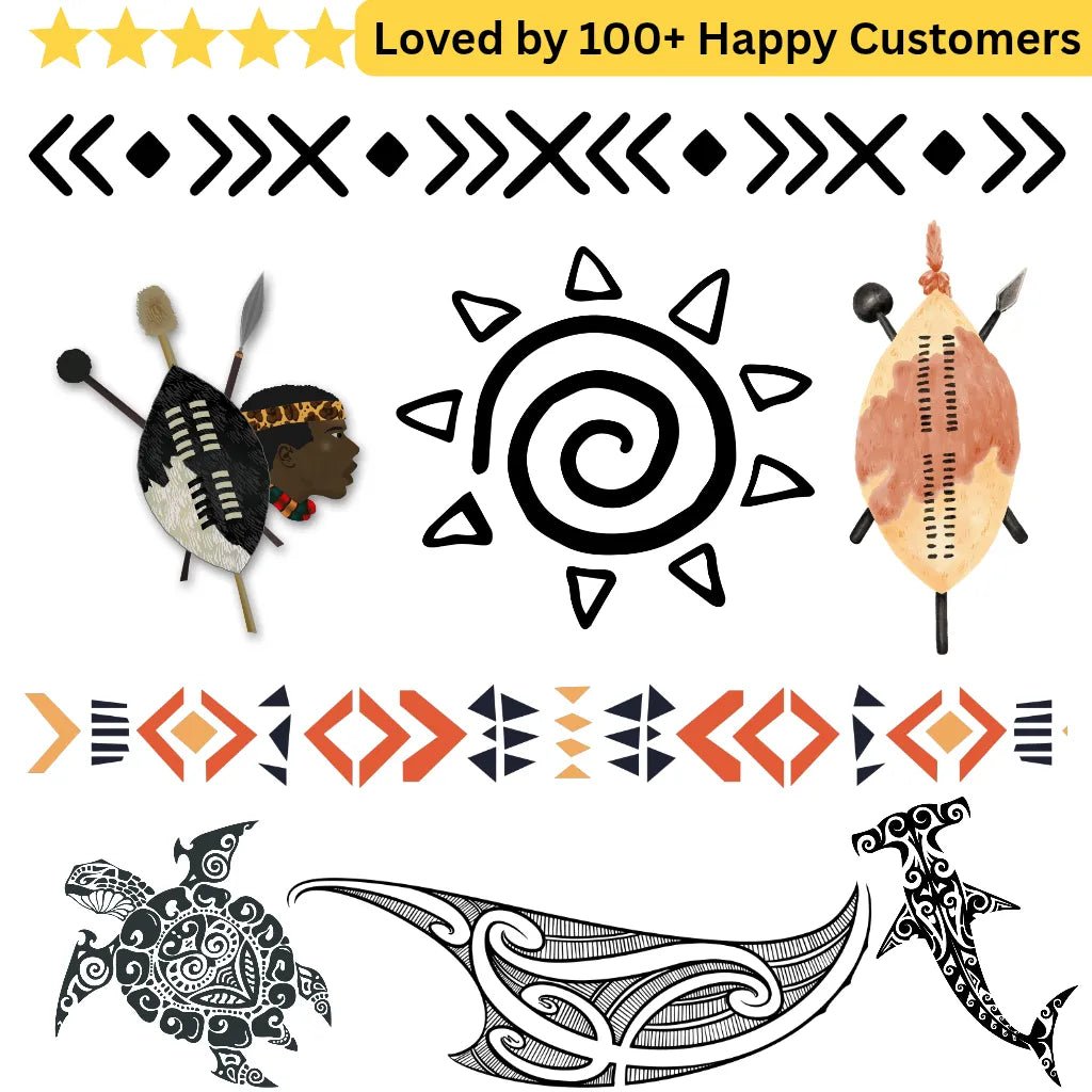 Tribal Tattoo Patterns – Bold & Meaningful Designs - TeMaRo™