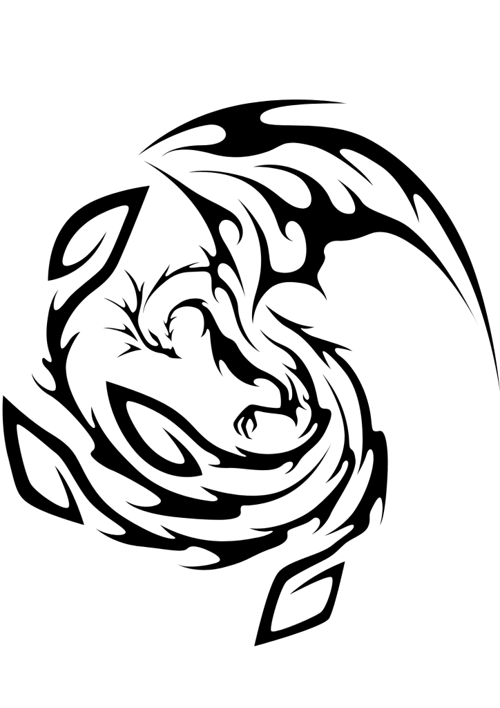 Tribal Tattoo Phoenix - TeMaRo™ 🇿🇦