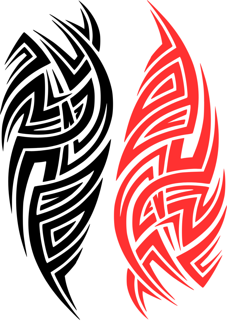 Tribal Tattoo Red - TeMaRo™