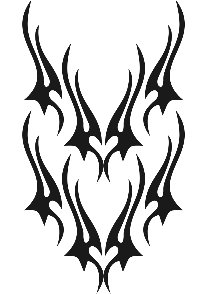 Tribal Tattoo Upper Chest - TeMaRo™