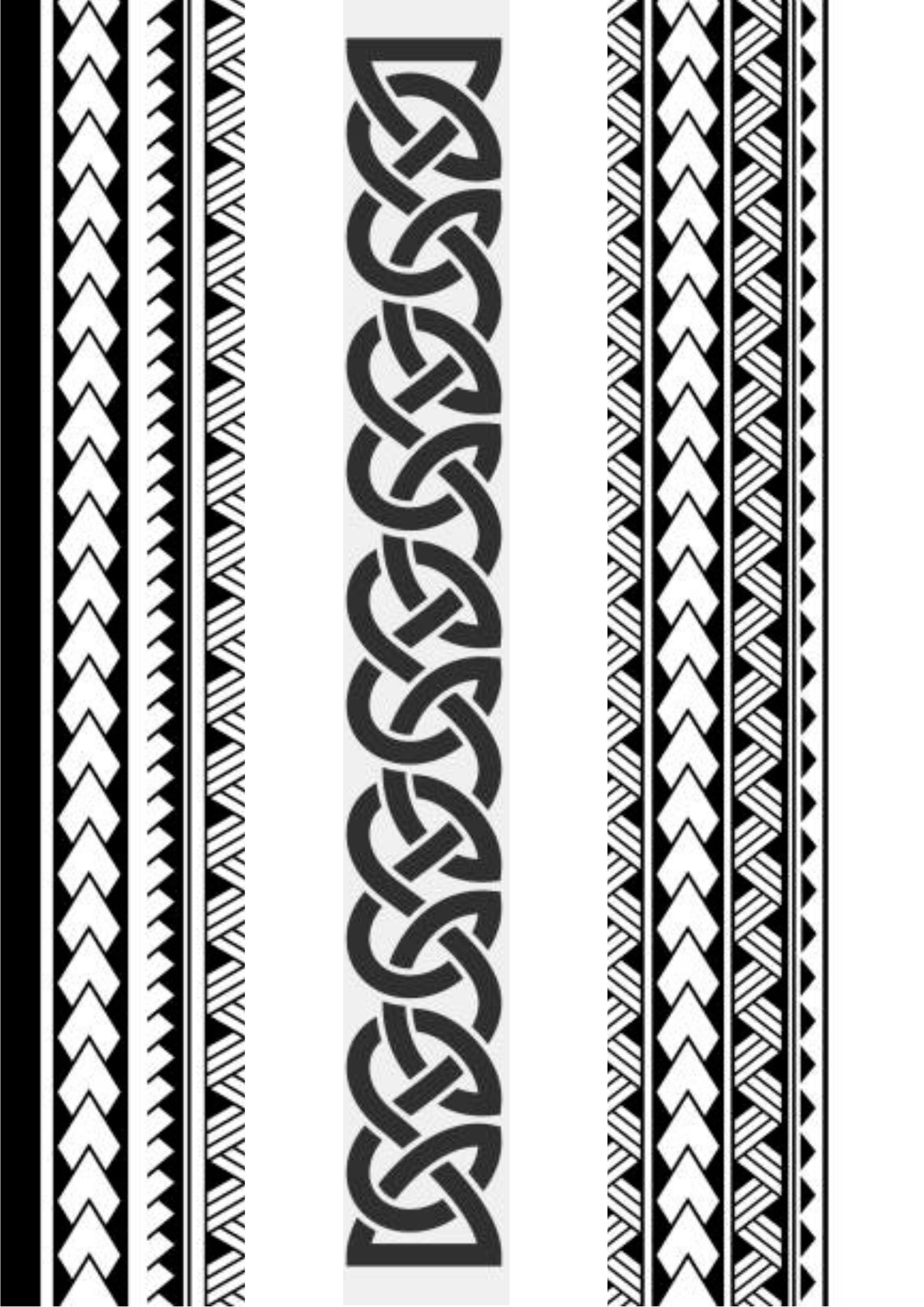 Tribal Tattoos Armband