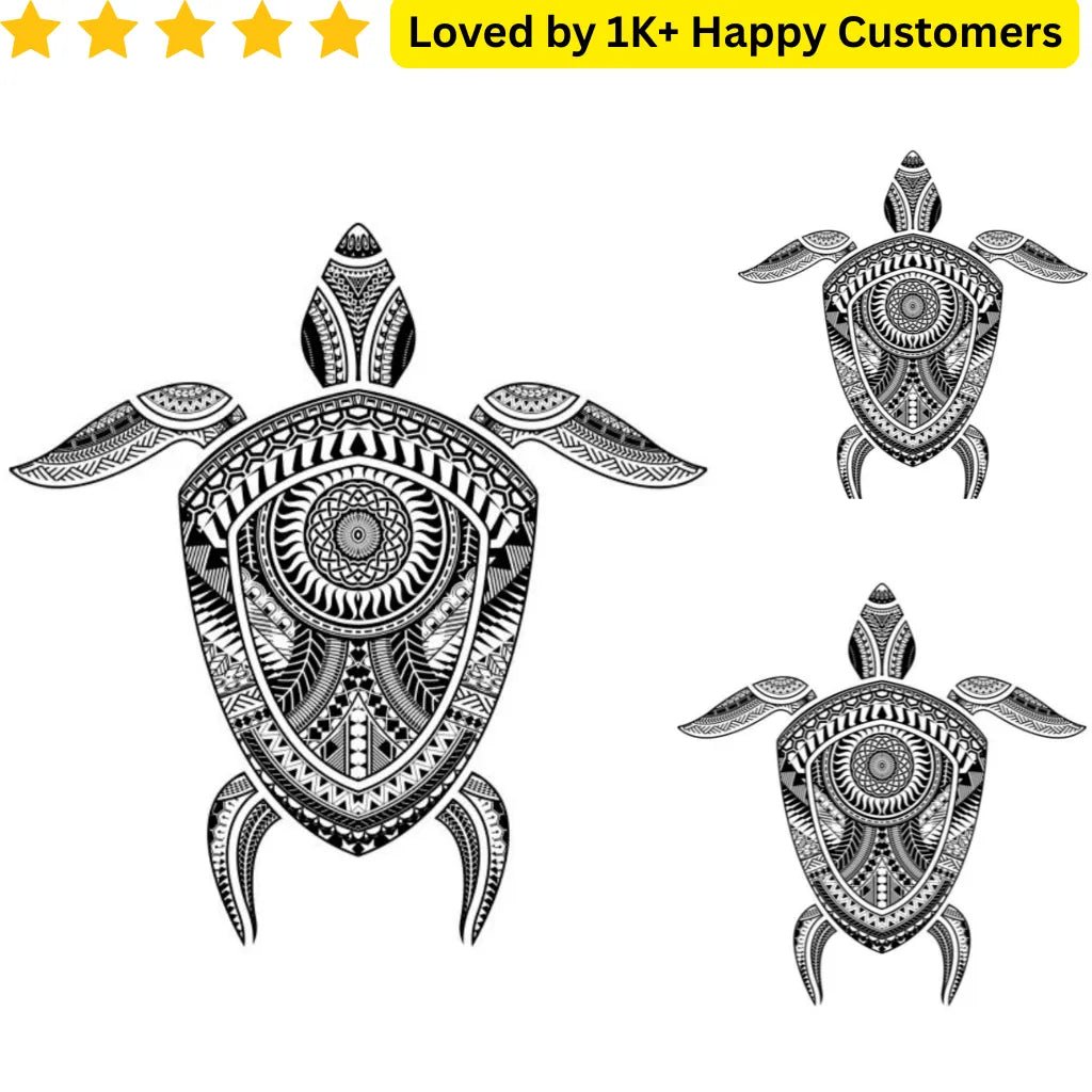 Turtle - Forearm Tattoos for Men Simple - TeMaRo™