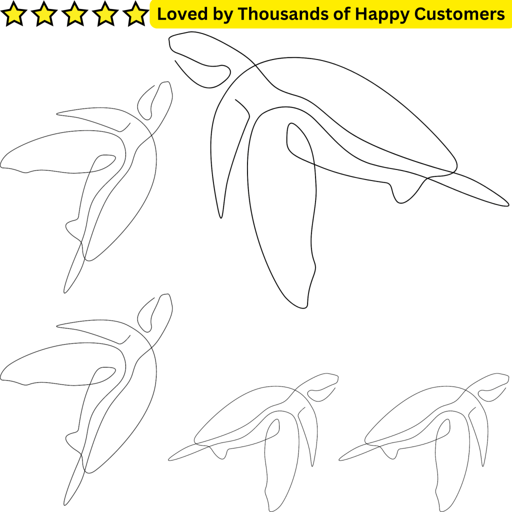 Turtle Tattoo One Line - TeMaRo™