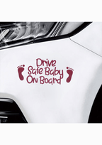 Vehicle Decal - Safe Baby On Board - (24.49X11.43cm) - TeMaRo™