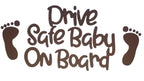Vehicle Decal - Safe Baby On Board - (24.49X11.43cm) - TeMaRo™
