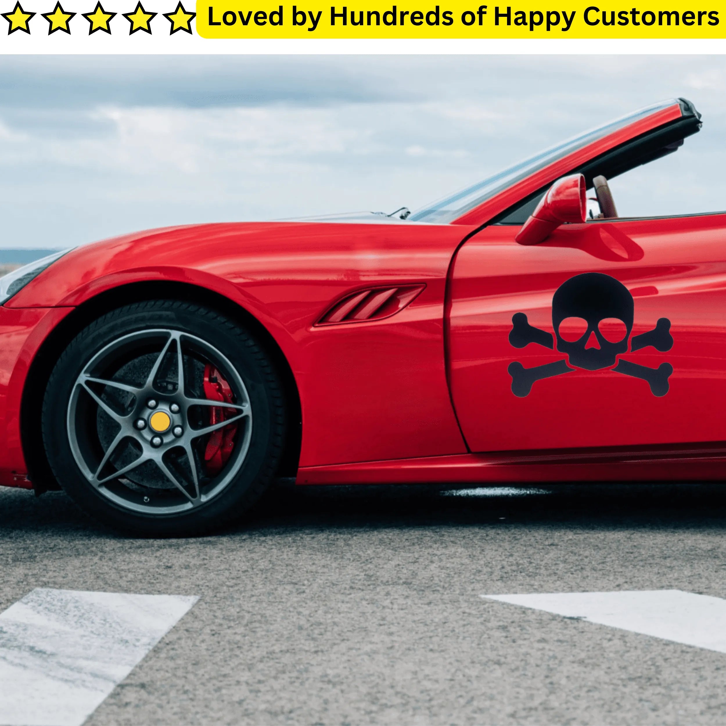 Car Stickers Cool - Crossbone