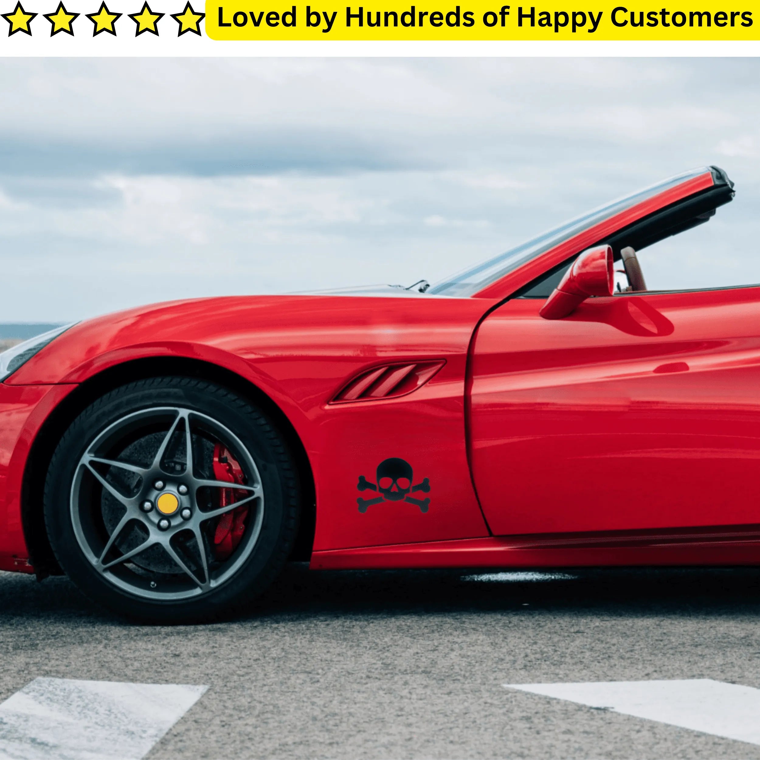 Car Stickers Cool - Crossbone