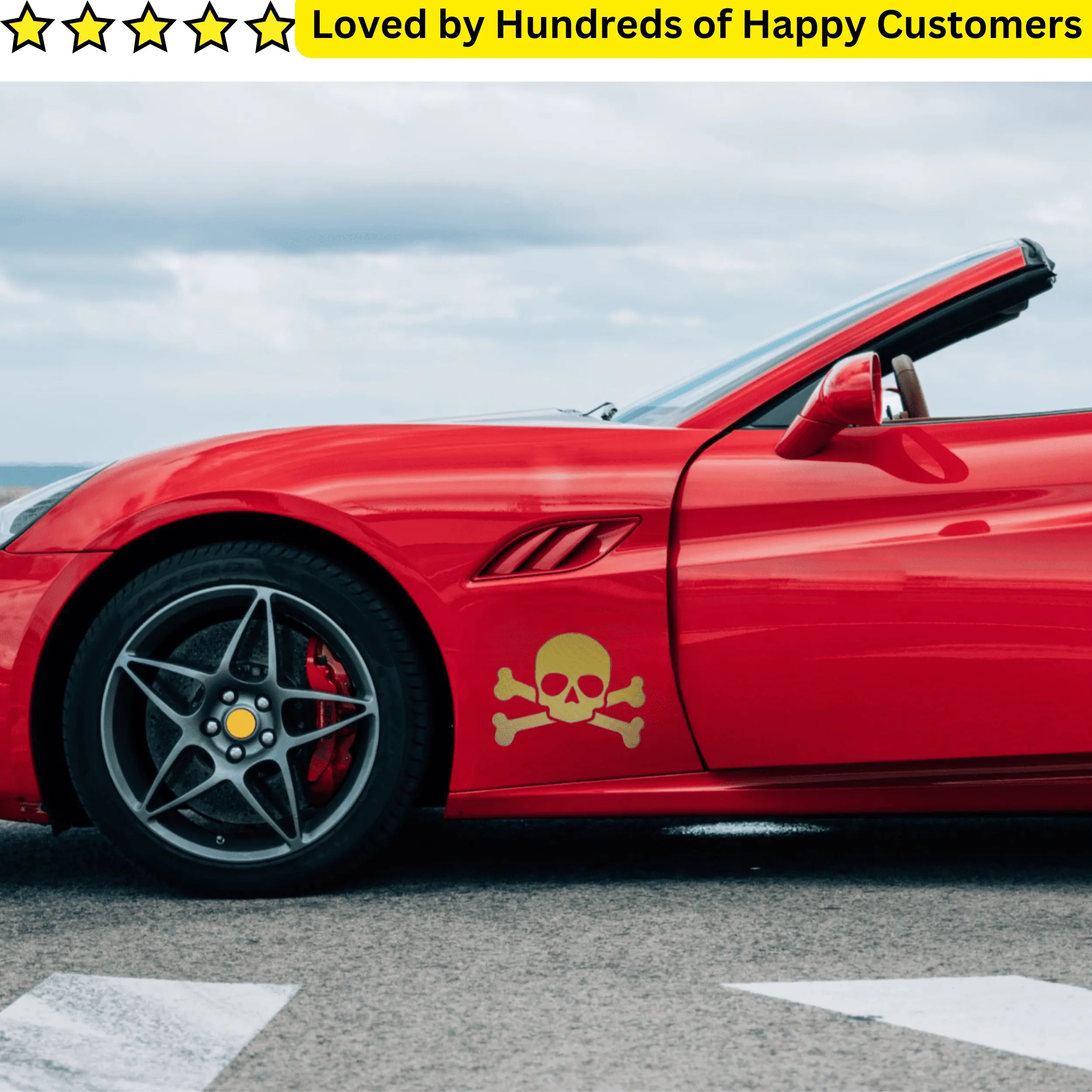 Car Stickers Cool - Crossbone