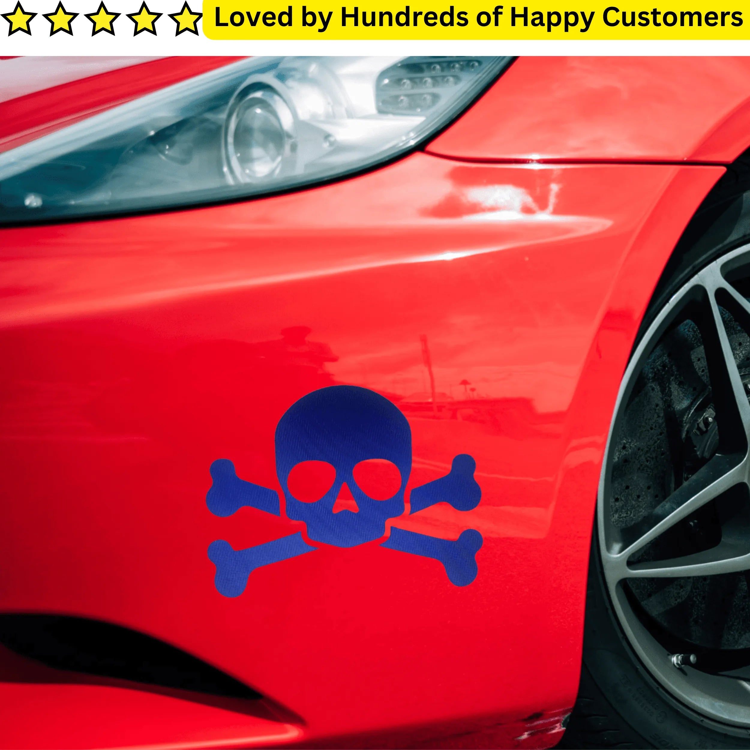 Car Stickers Cool - Crossbone