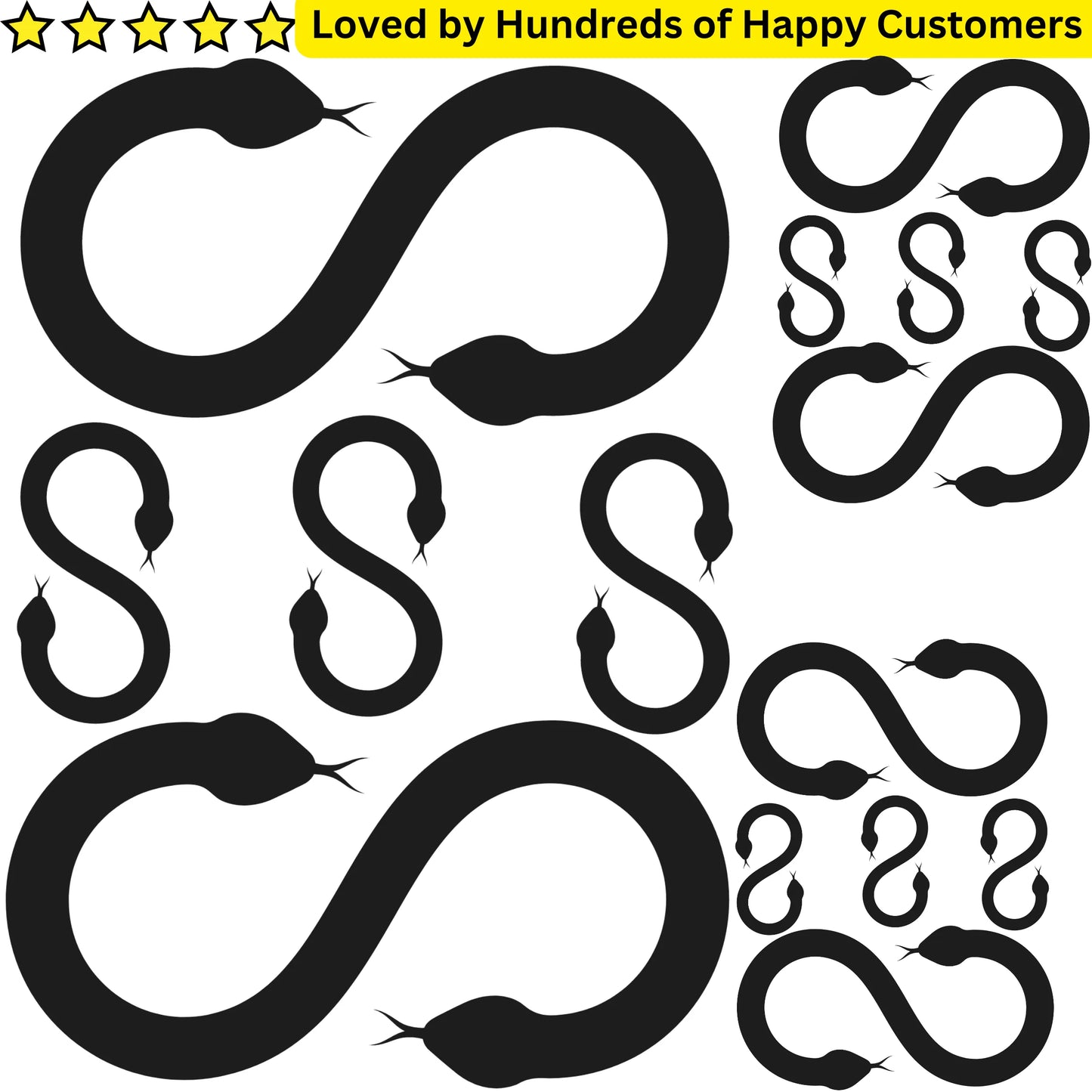 Infinity Personalised Temporary Tattoo