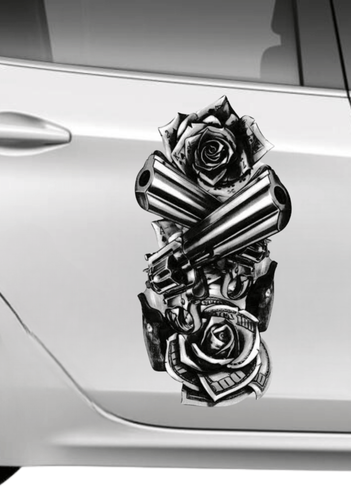 Vinyl Decals for Cars (21cm X29.7cm) - TeMaRo™