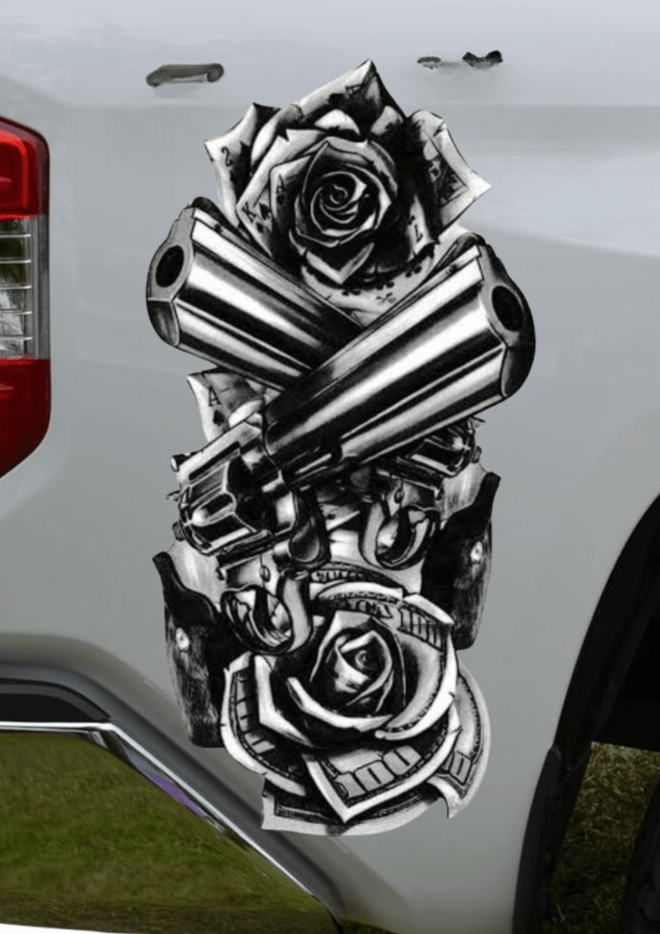 Vinyl Decals for Cars (21cm X29.7cm) - TeMaRo™